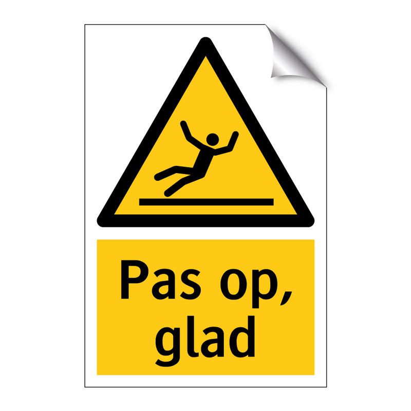 Pas op, glad