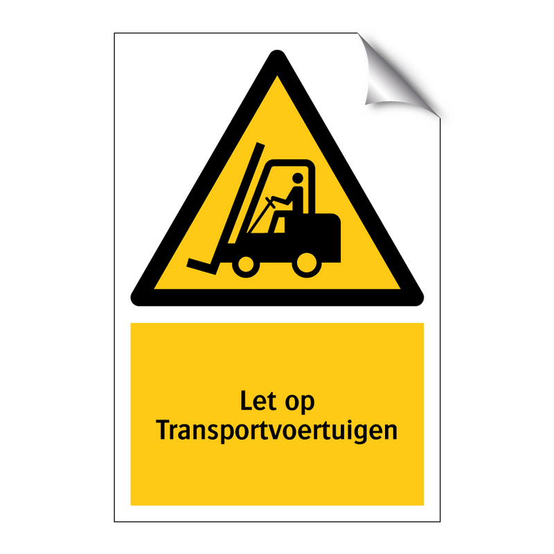 Let op Transportvoertuigen