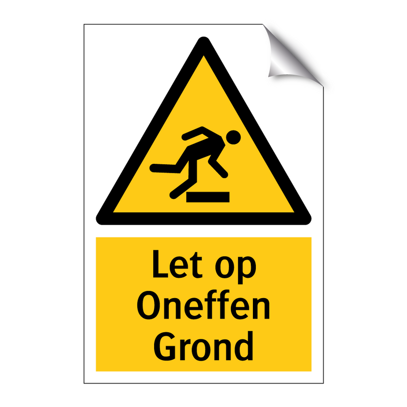 Let op Oneffen Grond