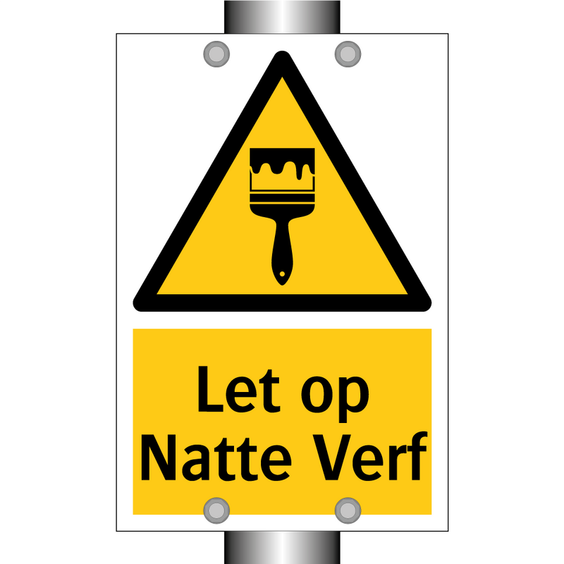 Let op Natte Verf