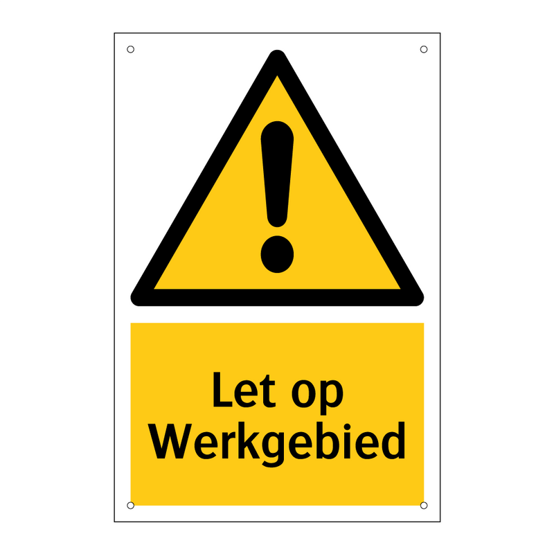 Let op Werkgebied
