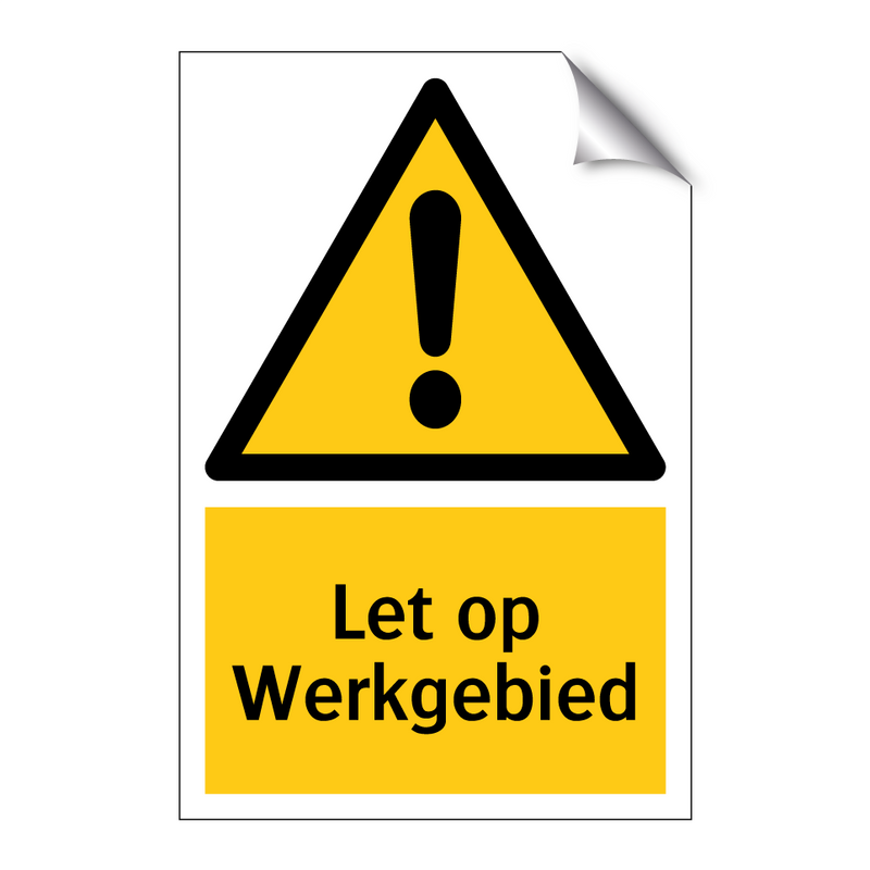 Let op Werkgebied