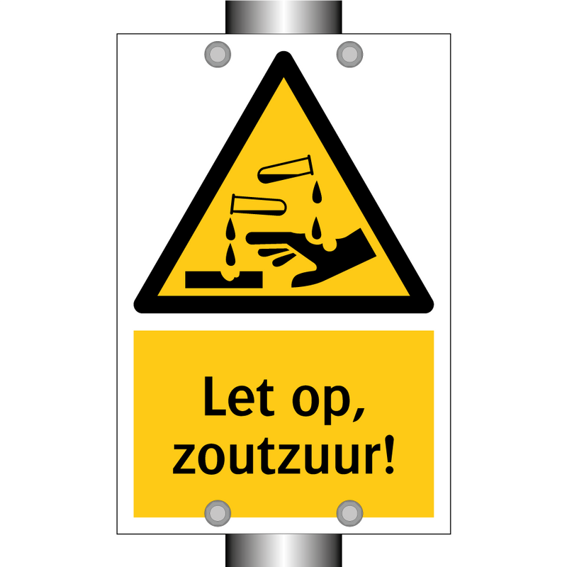 Let op, zoutzuur!
