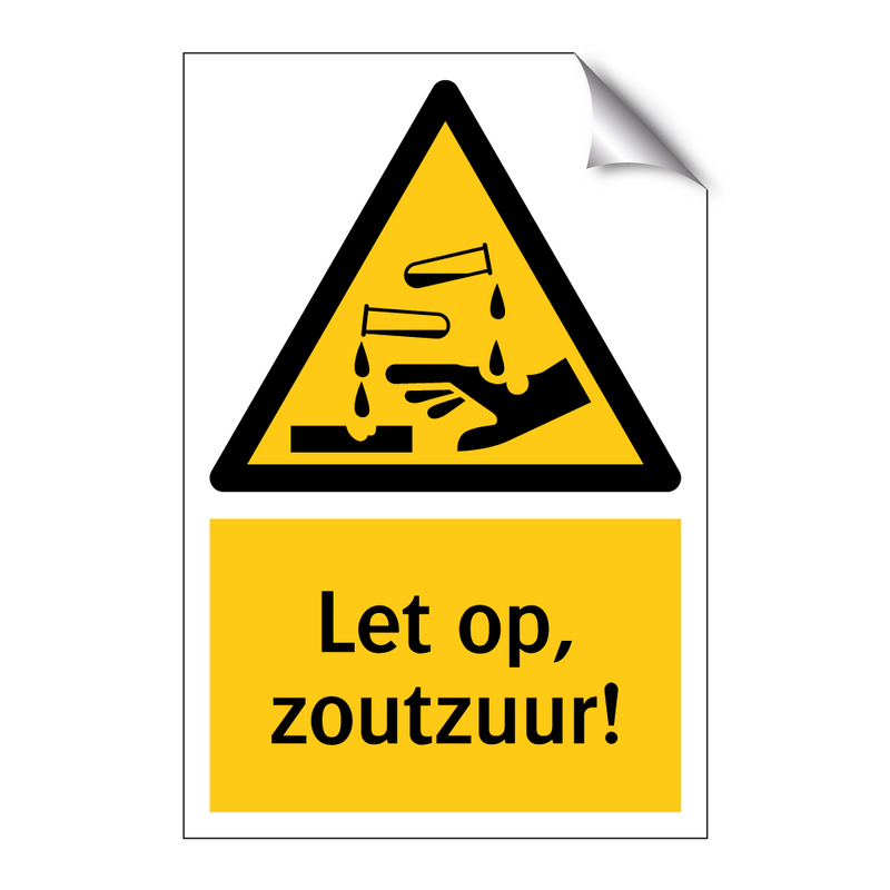 Let op, zoutzuur!