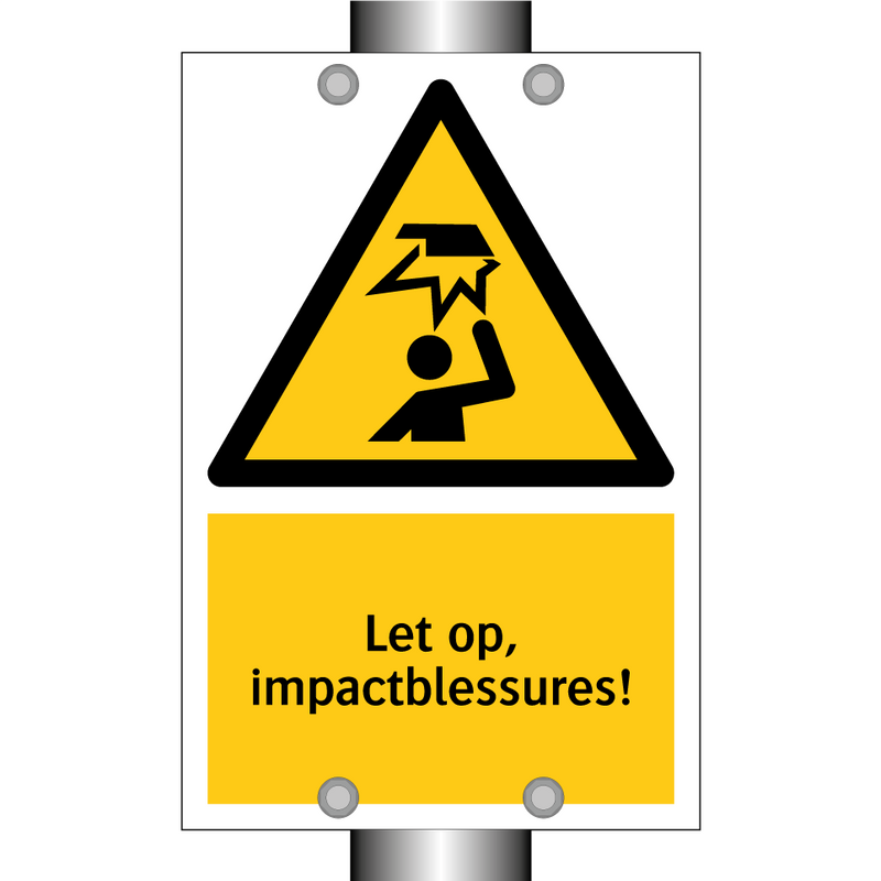 Let op, impactblessures!