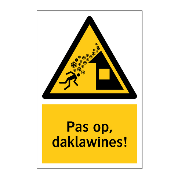Pas op, daklawines!