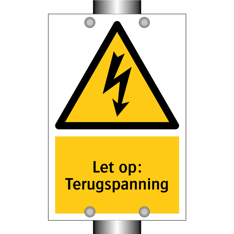 Let op: Terugspanning