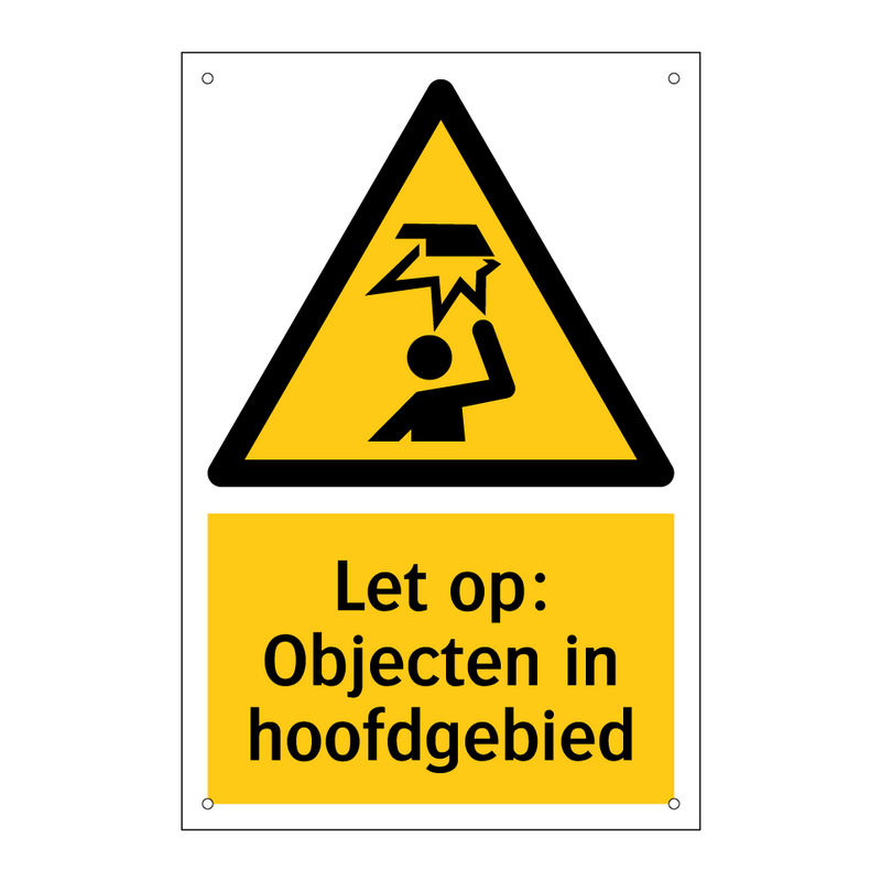 Let op: Objecten in hoofdgebied