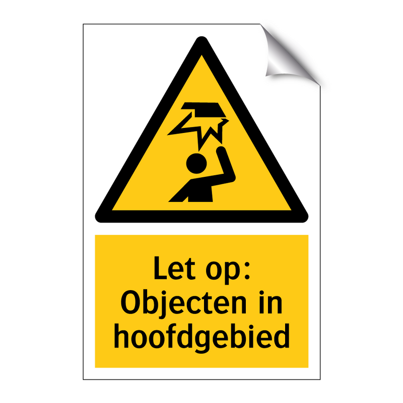 Let op: Objecten in hoofdgebied