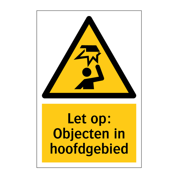 Let op: Objecten in hoofdgebied