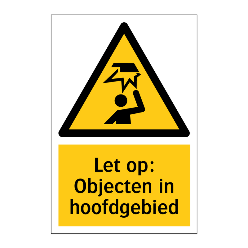 Let op: Objecten in hoofdgebied
