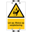 Let op: Risico op verplettering