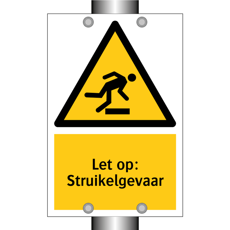 Let op: Struikelgevaar