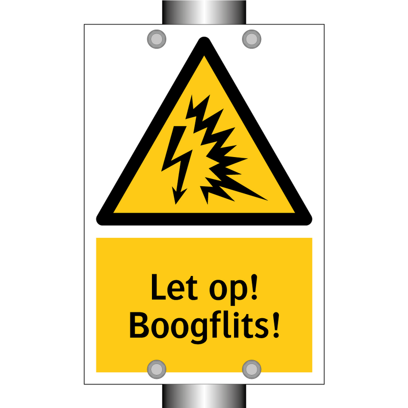 Let op! Boogflits!