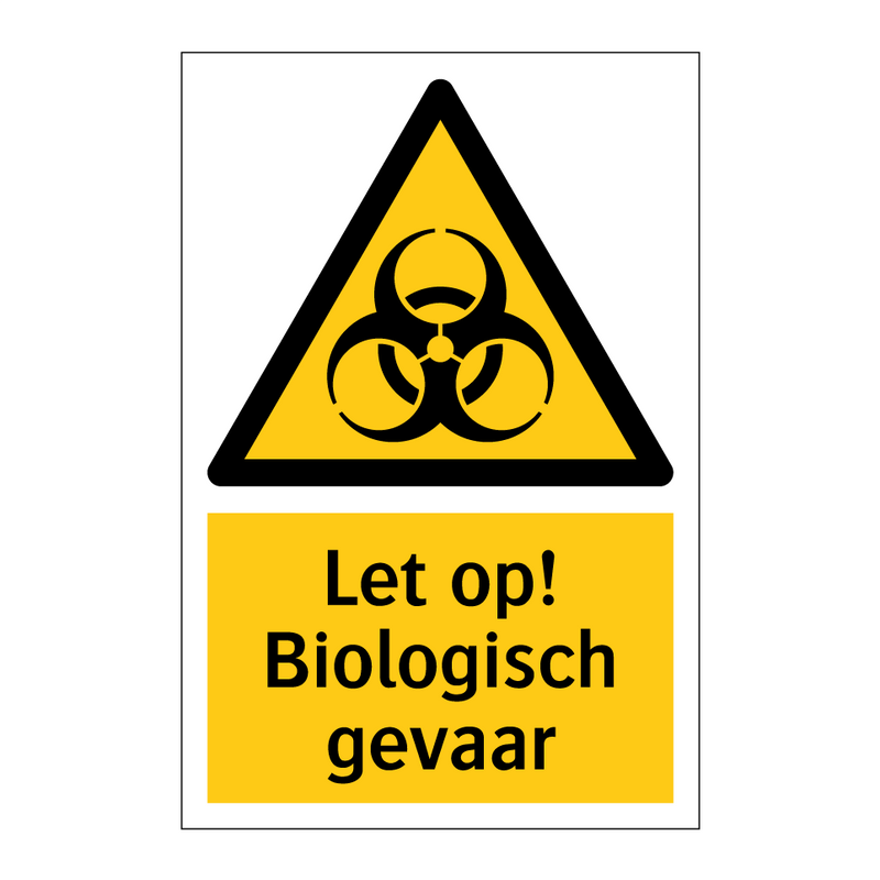 Let op! Biologisch gevaar
