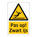 Pas op! Zwart ijs