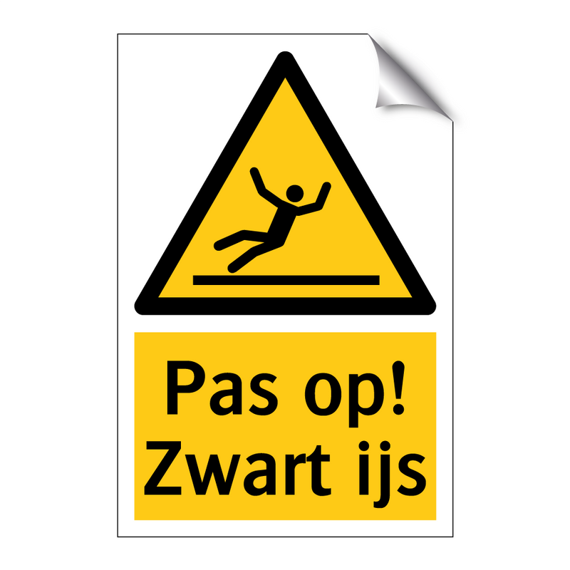 Pas op! Zwart ijs