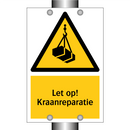 Let op! Kraanreparatie
