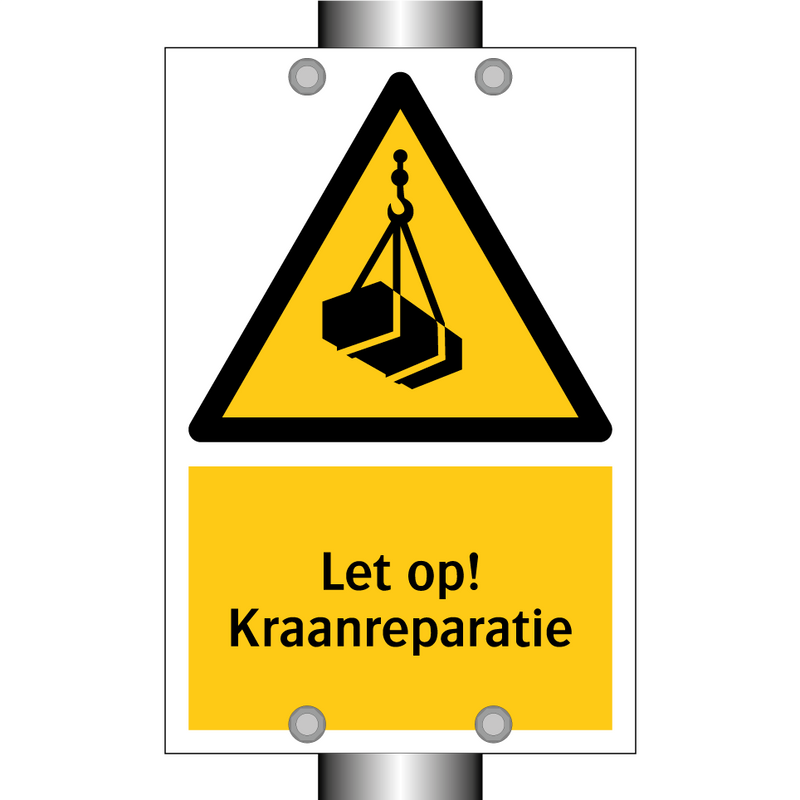 Let op! Kraanreparatie