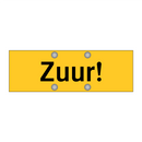 Zuur!