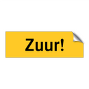 Zuur!