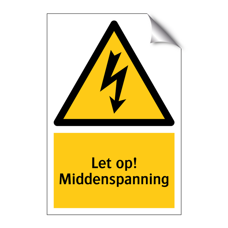 Let op! Middenspanning