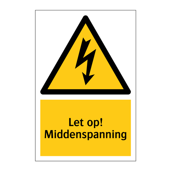 Let op! Middenspanning