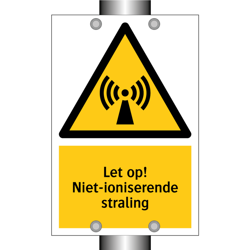 Let op! Niet-ioniserende straling
