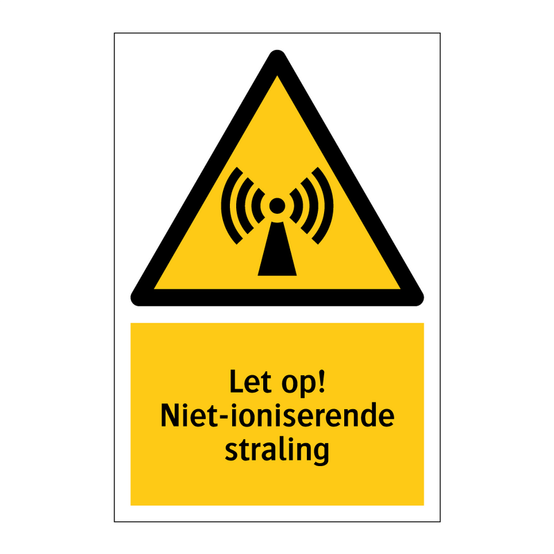 Let op! Niet-ioniserende straling
