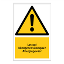 Let op! Eikenprocessierupsen Allergiegevaar