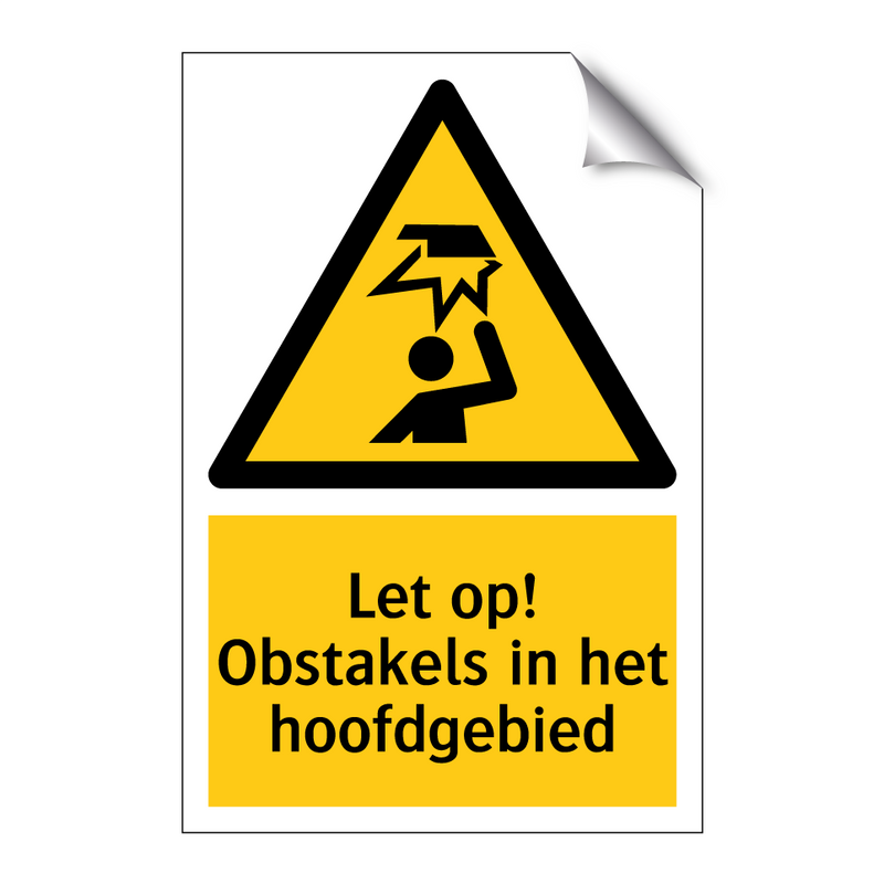 Let op! Obstakels in het hoofdgebied