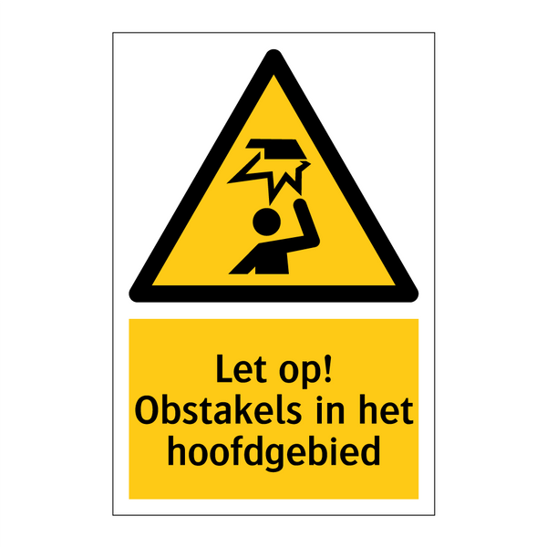 Let op! Obstakels in het hoofdgebied