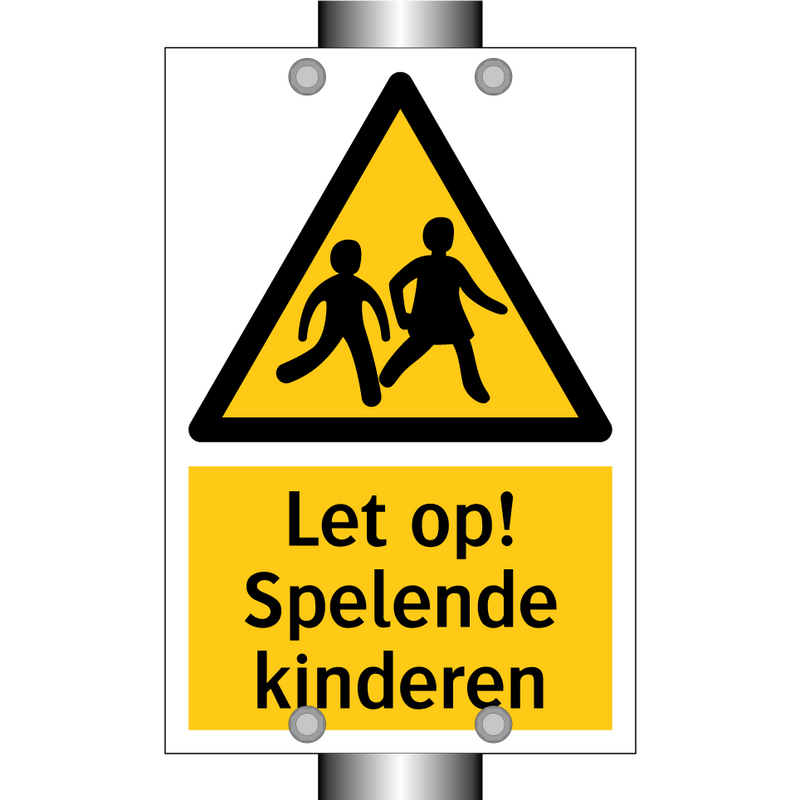 Let op! Spelende kinderen