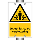 Let op! Risico op verplettering