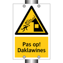 Pas op! Daklawines