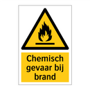 Chemisch gevaar bij brand