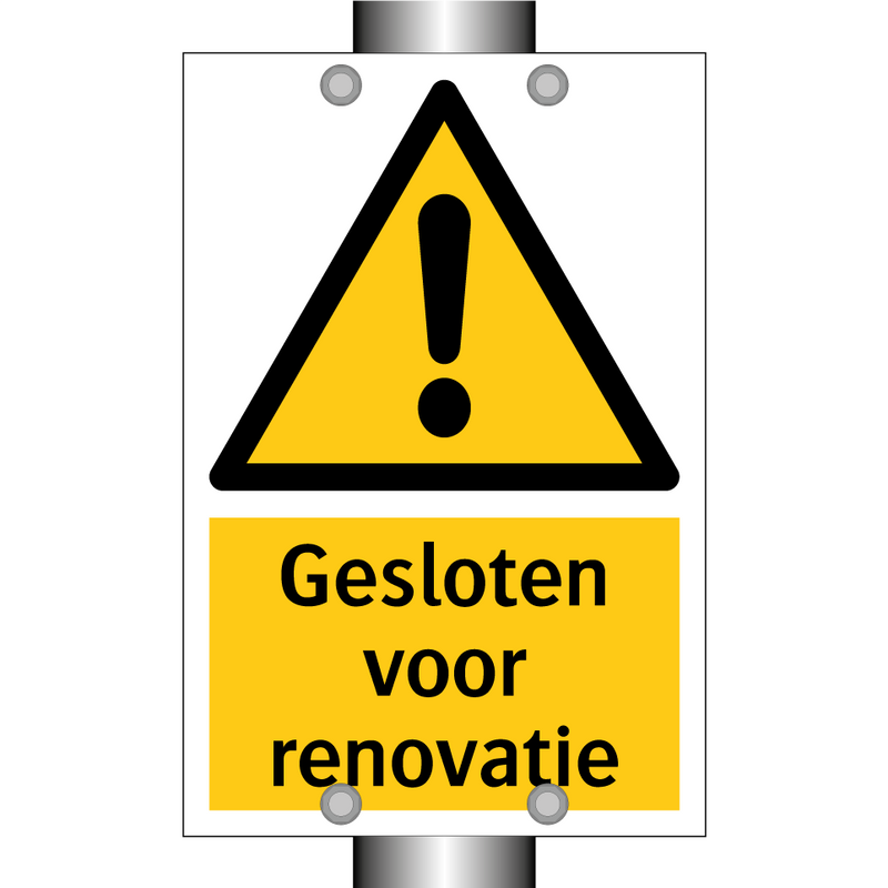 Gesloten voor renovatie