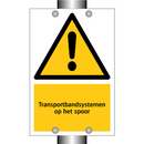 Transportbandsystemen op het spoor