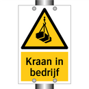 Kraan in bedrijf