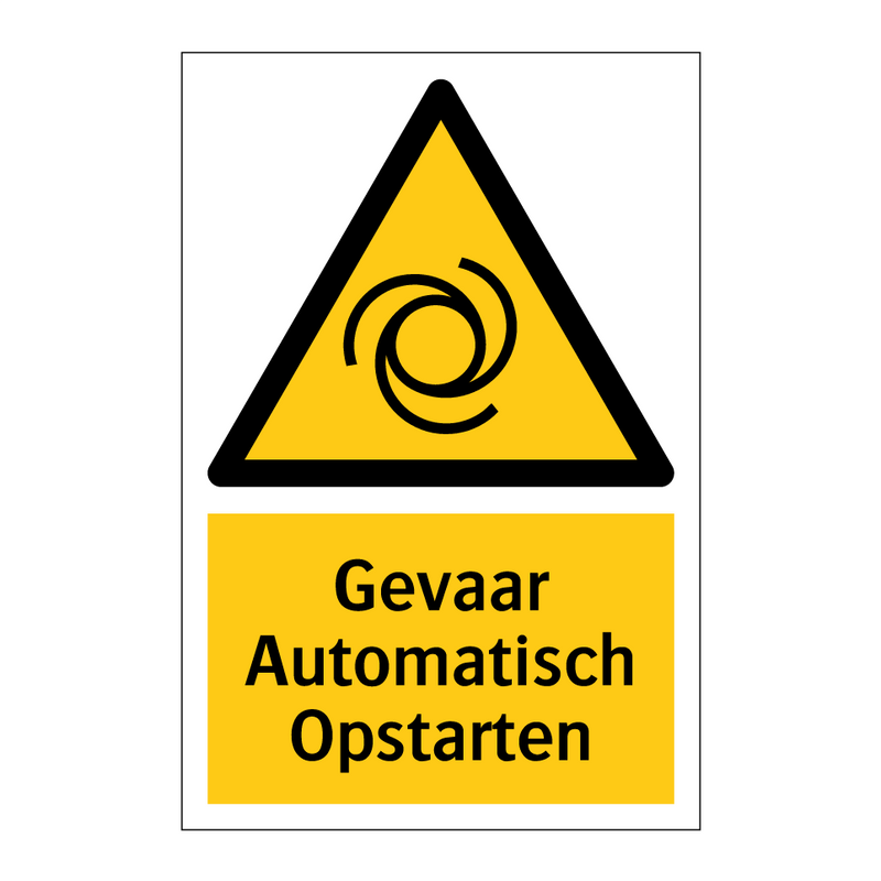 Gevaar Automatisch Opstarten