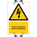 Gevaar: begraven elektriciteitskabels