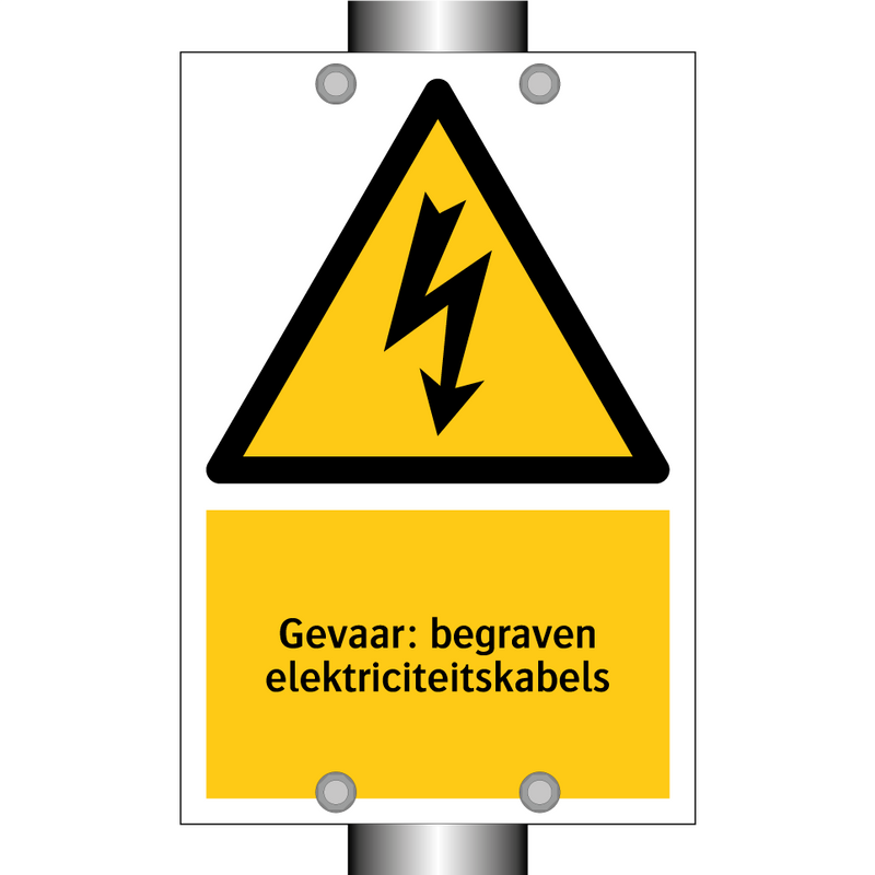 Gevaar: begraven elektriciteitskabels
