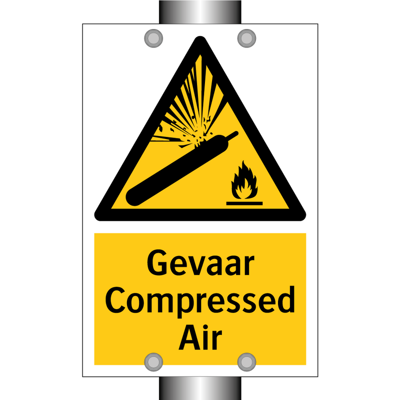 Gevaar Compressed Air