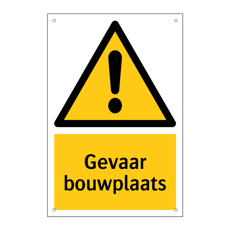Gevaar bouwplaats