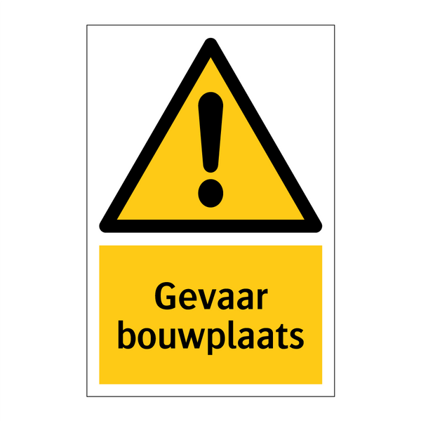 Gevaar bouwplaats