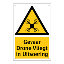 Gevaar Drone Vliegt in Uitvoering