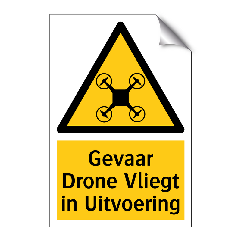 Gevaar Drone Vliegt in Uitvoering