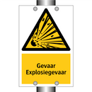 Gevaar Explosiegevaar