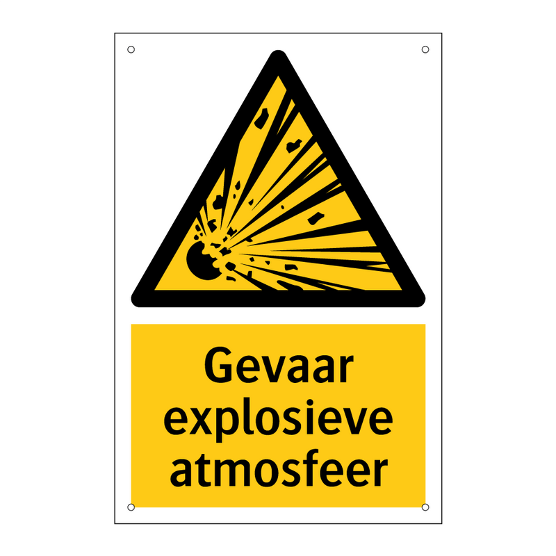 Gevaar explosieve atmosfeer