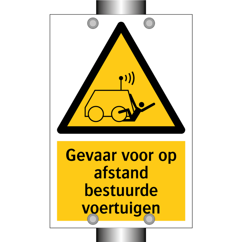 Gevaar voor op afstand bestuurde voertuigen